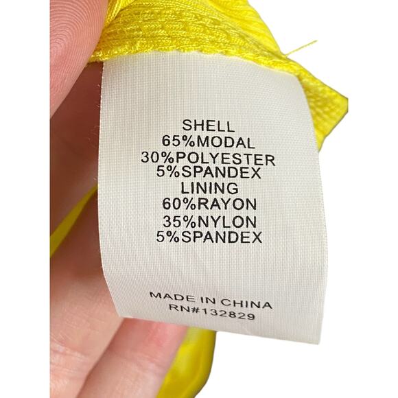 Not Yours To Keep Sunny Ribbed Knit Midi Dress Strapless Summer Beachy Resort S - Picture 9 of 11